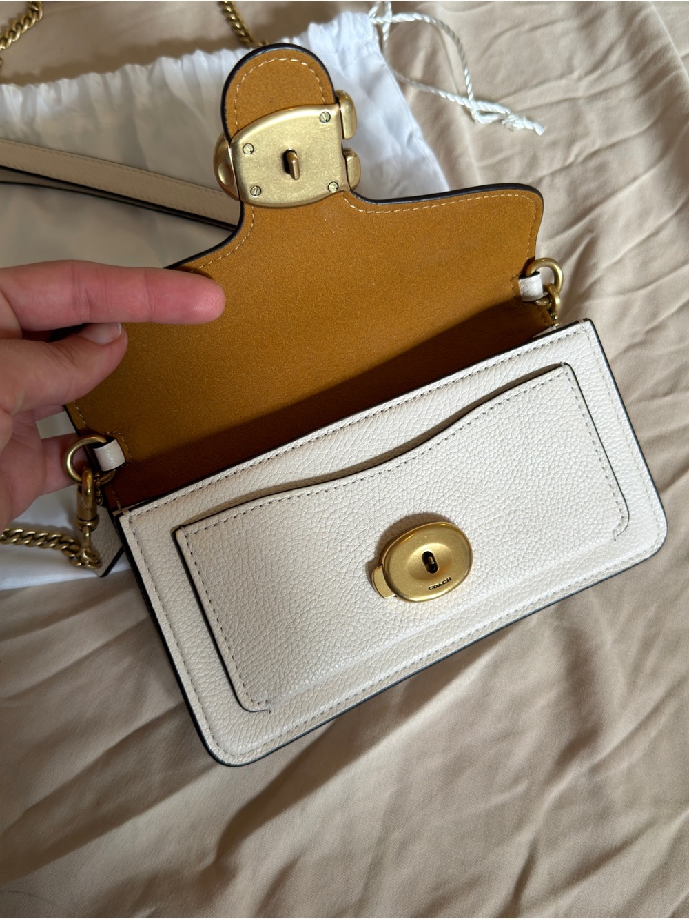 COACH Tabby Crossbody wristlet - Picture 2 of 6